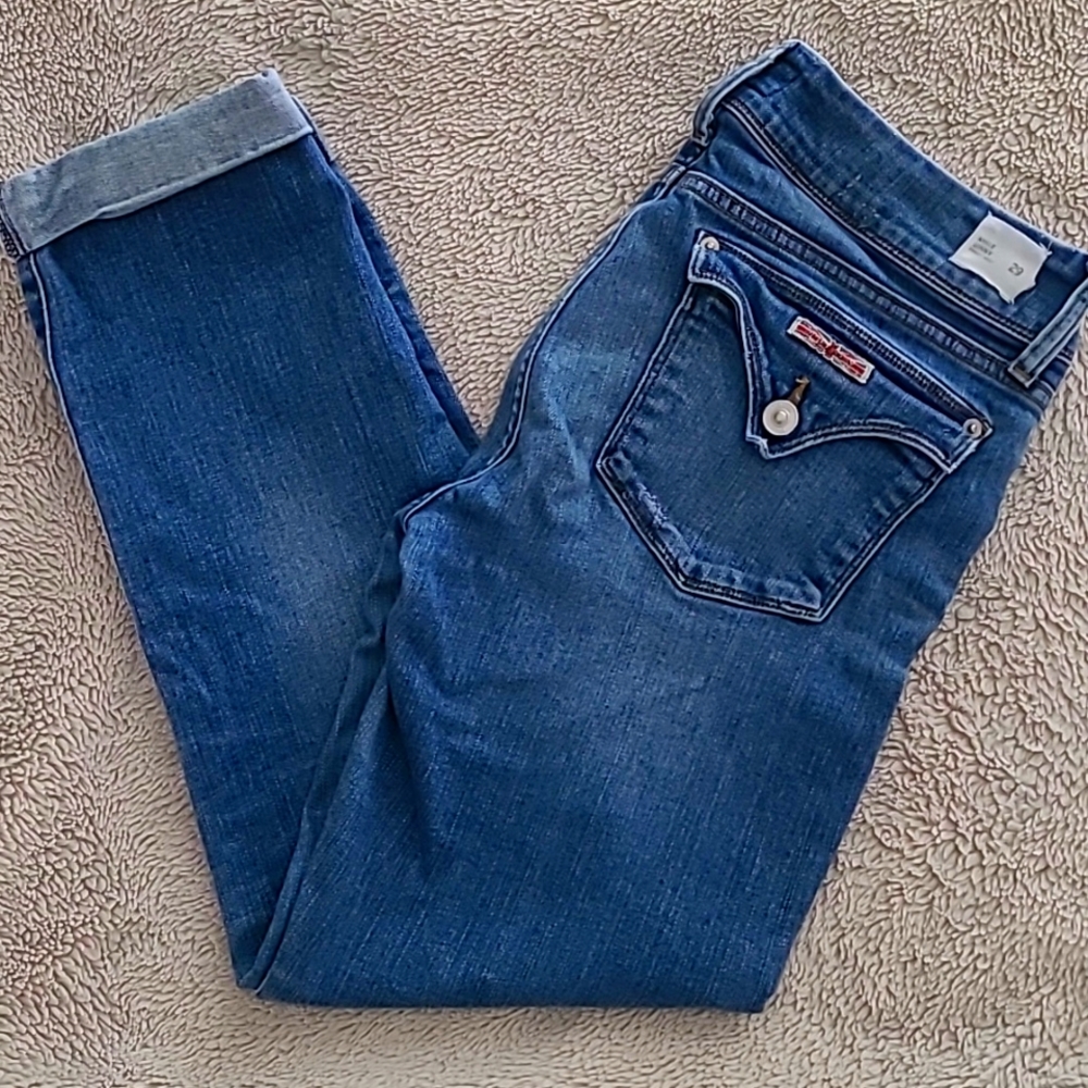Hudson "Ginny' Straight Cut Off jeans sz 29!